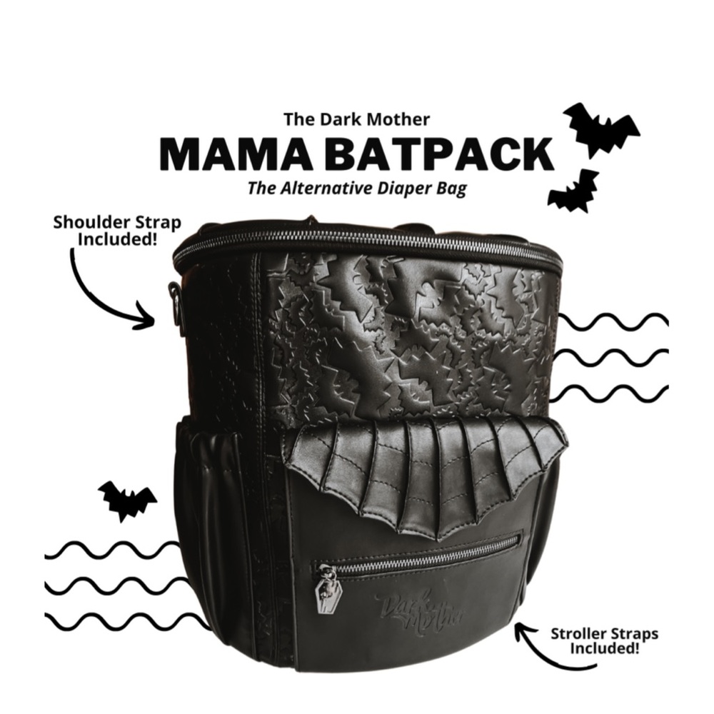 The Dark Mother Batpack-Diaper bag 🦇